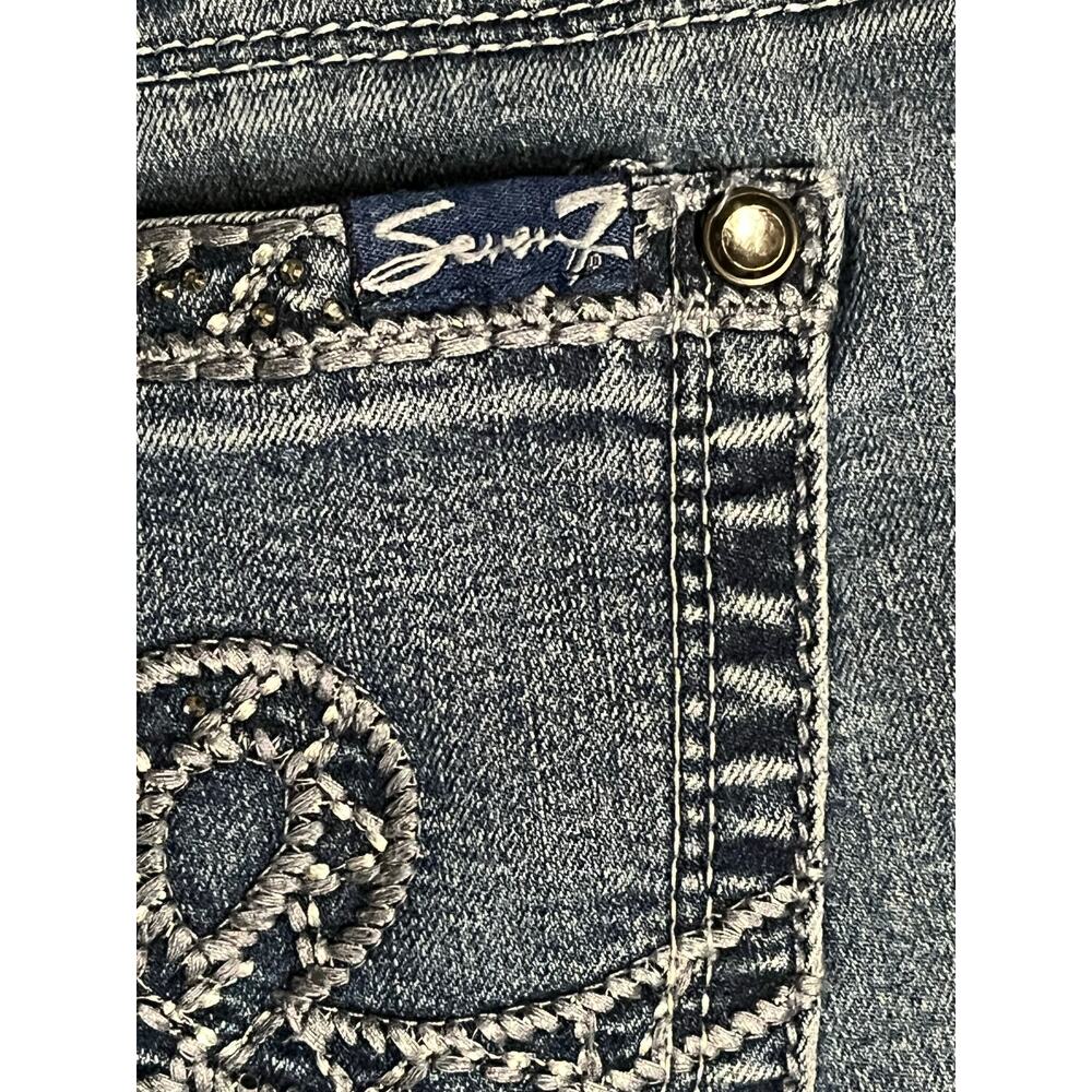 Seven 7 Jeans Womens 7 Jeans 10P Slim Straight Leg - Picture 7 of 14